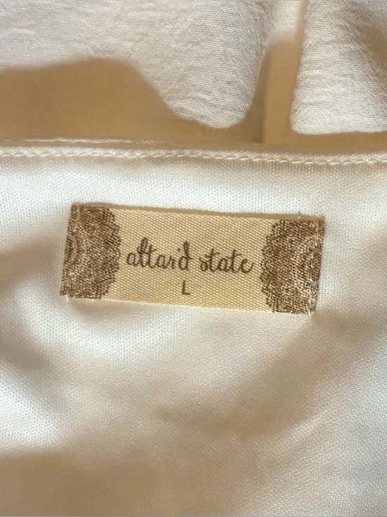 Altar'd State Natalie Dress Sweetheart Tie A-Line Short Dress Size Large NWT - Picture 8 of 9